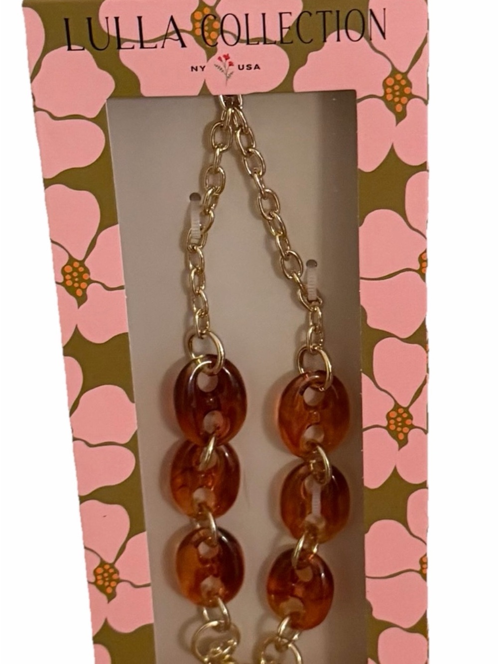 Lulla Collection Women's Amber Link Phone Chain